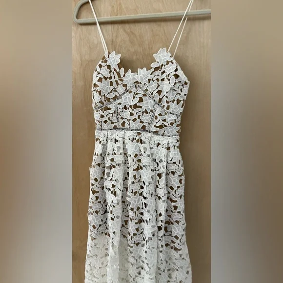 Stunning Roselani Lace Overlay Cocktail Dress. - Picture 5 of 14